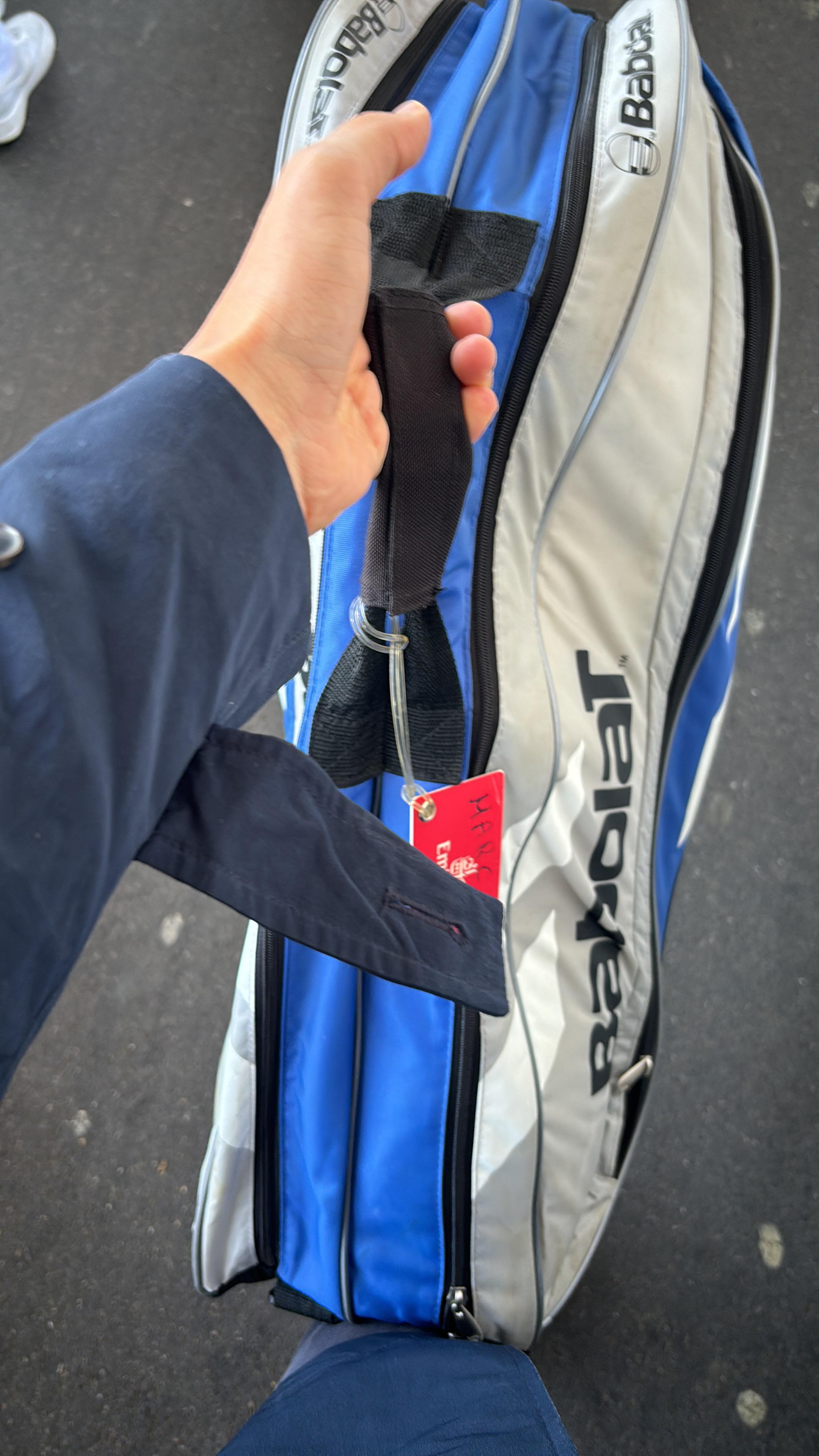 Lost Tennis Bag in Switzerland