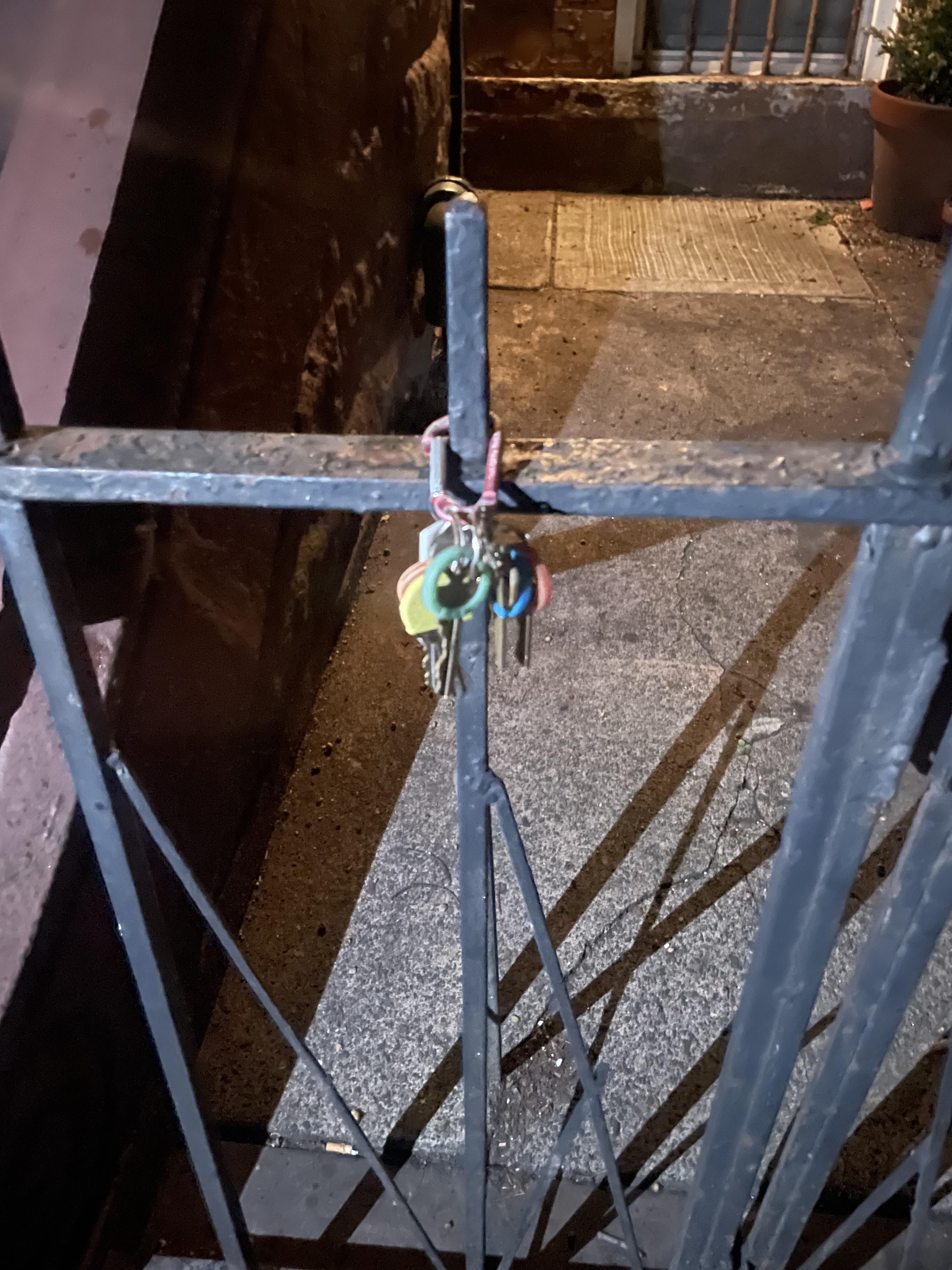 Found keys