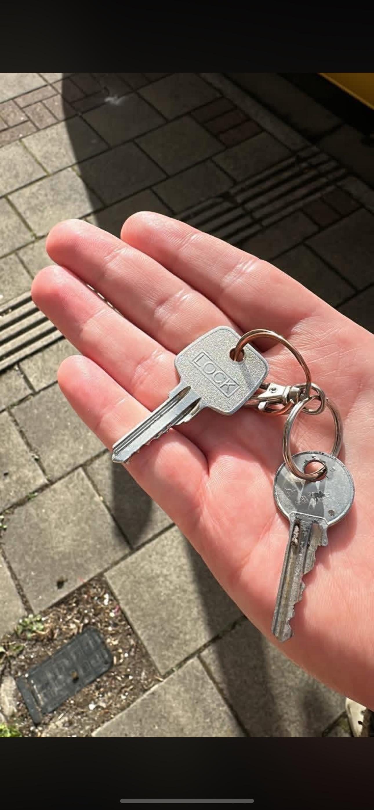 Found keys