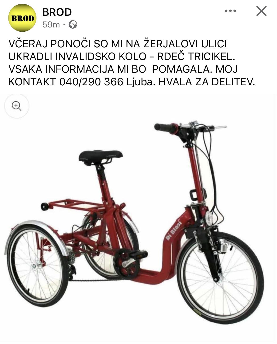 Lost Bike in Slovenia