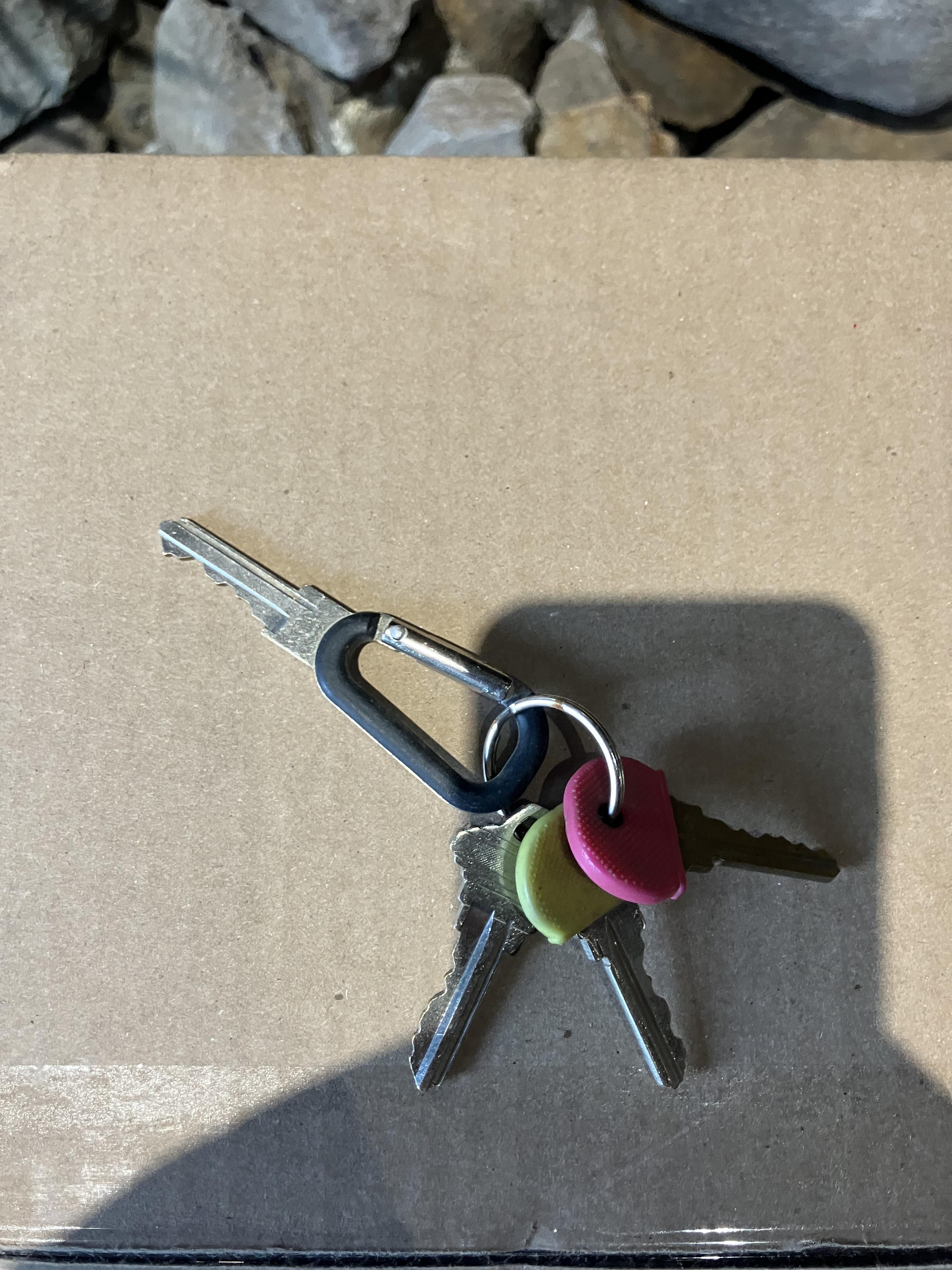 Found keys