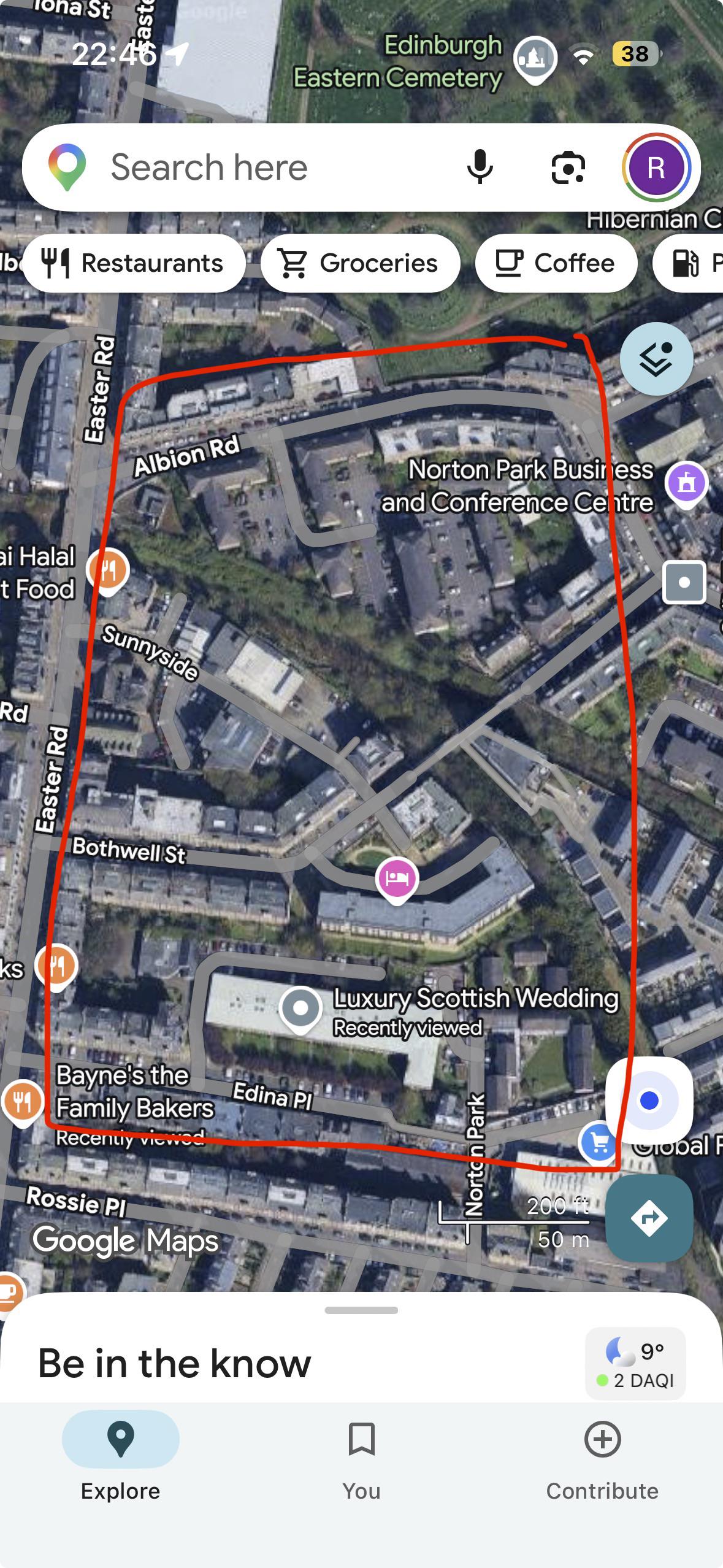 Lost Bag in Edinburgh