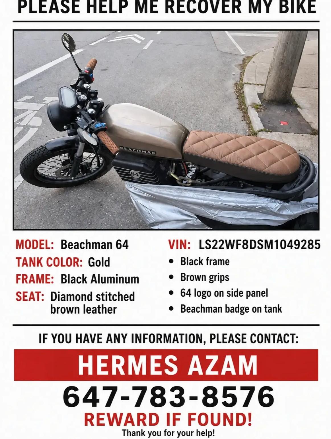 Lost bike