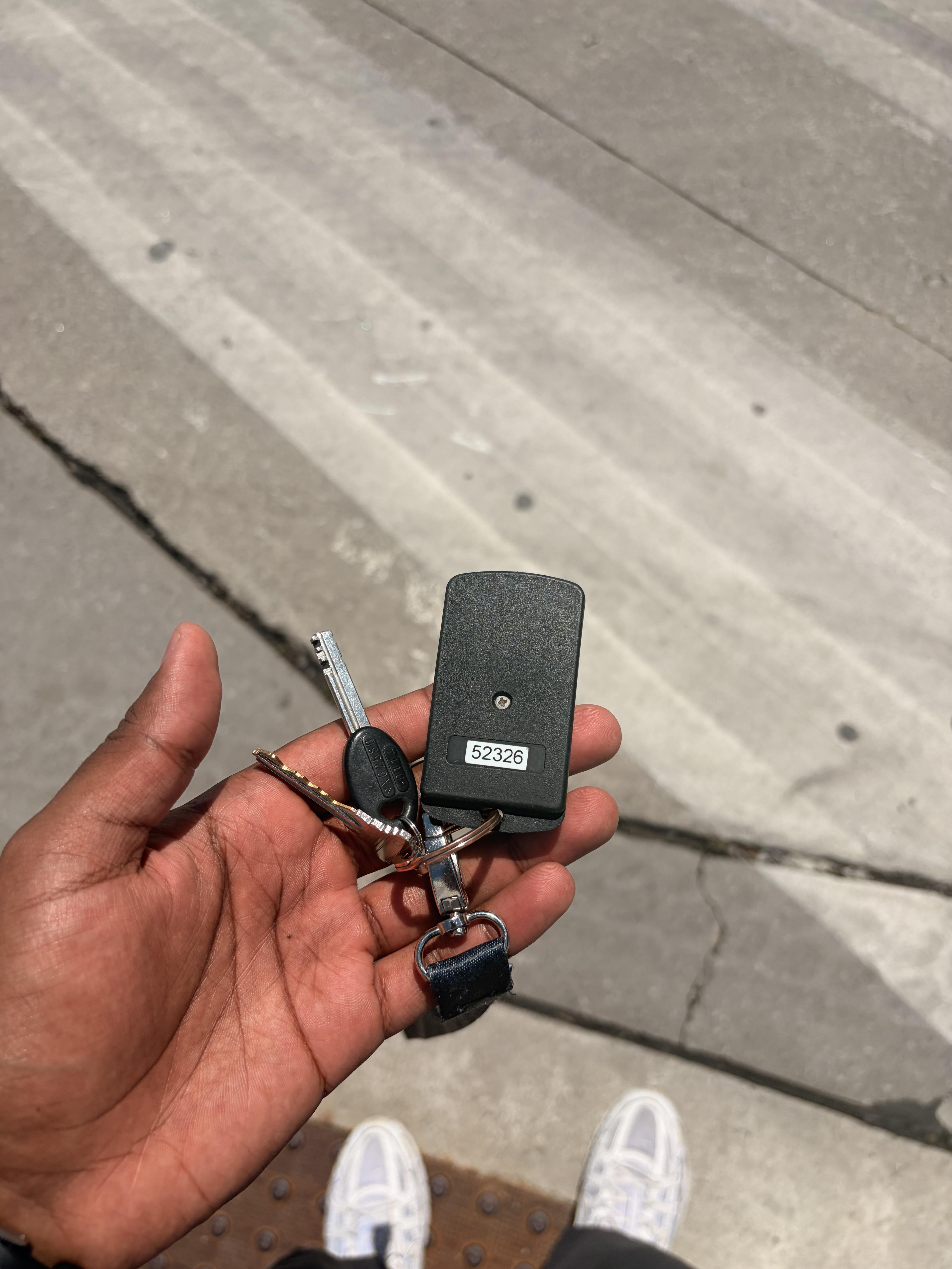 Found keys