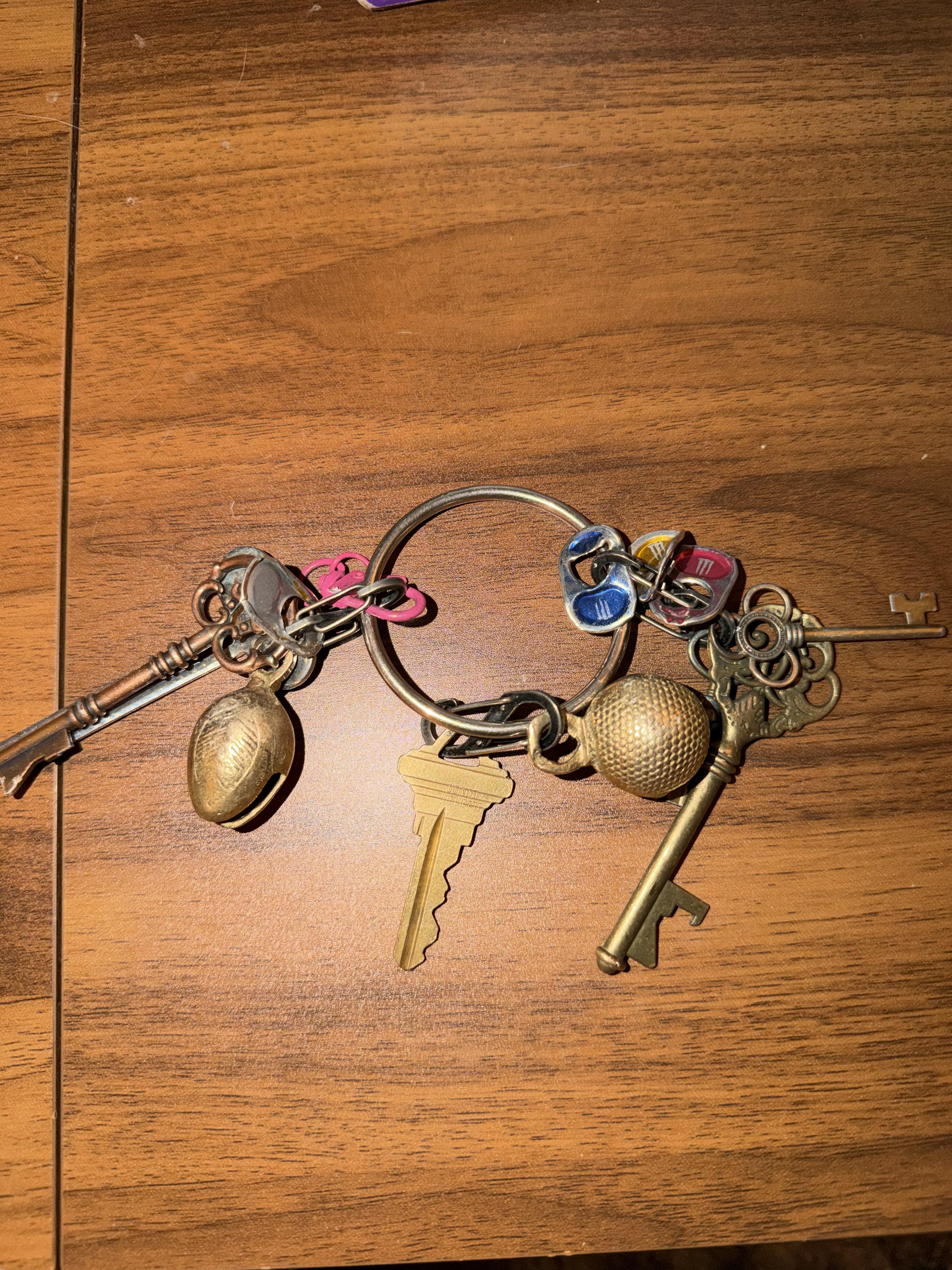 Found keys