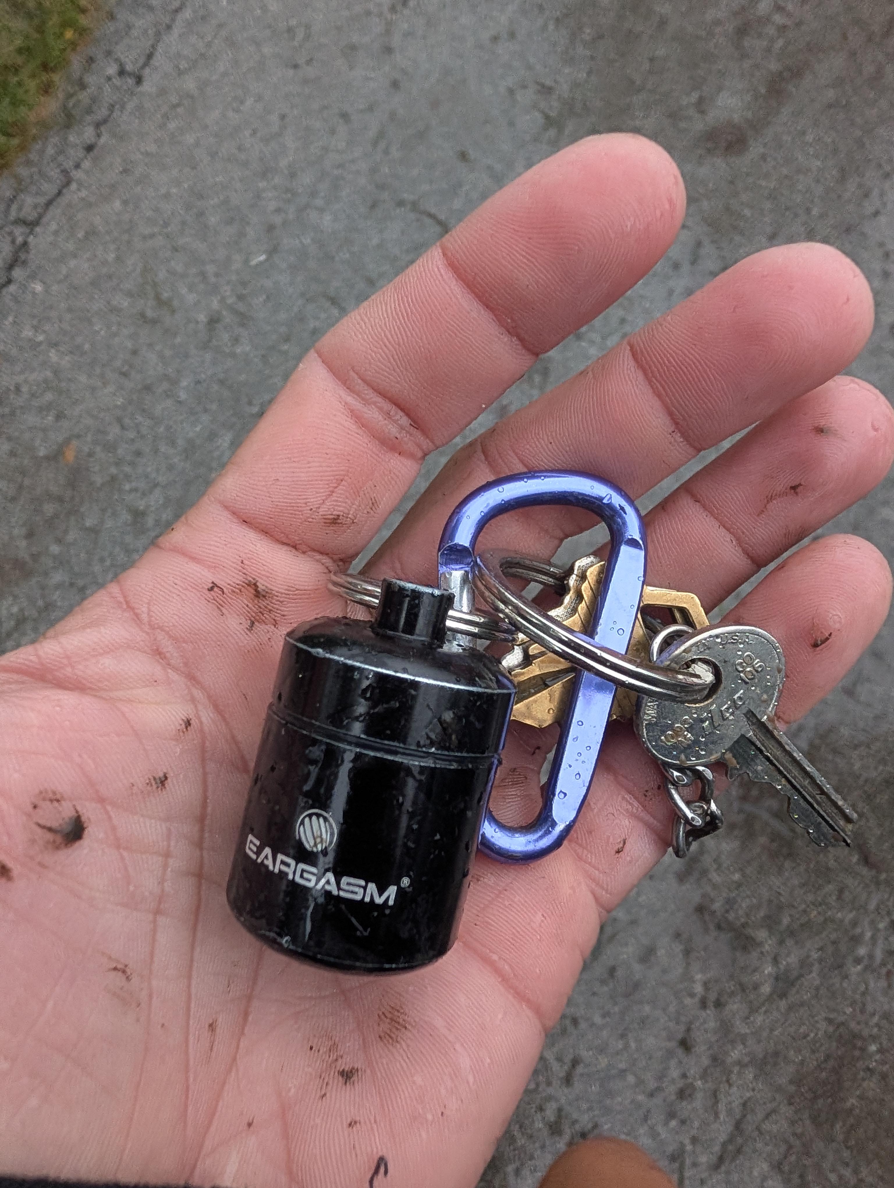 Found keys