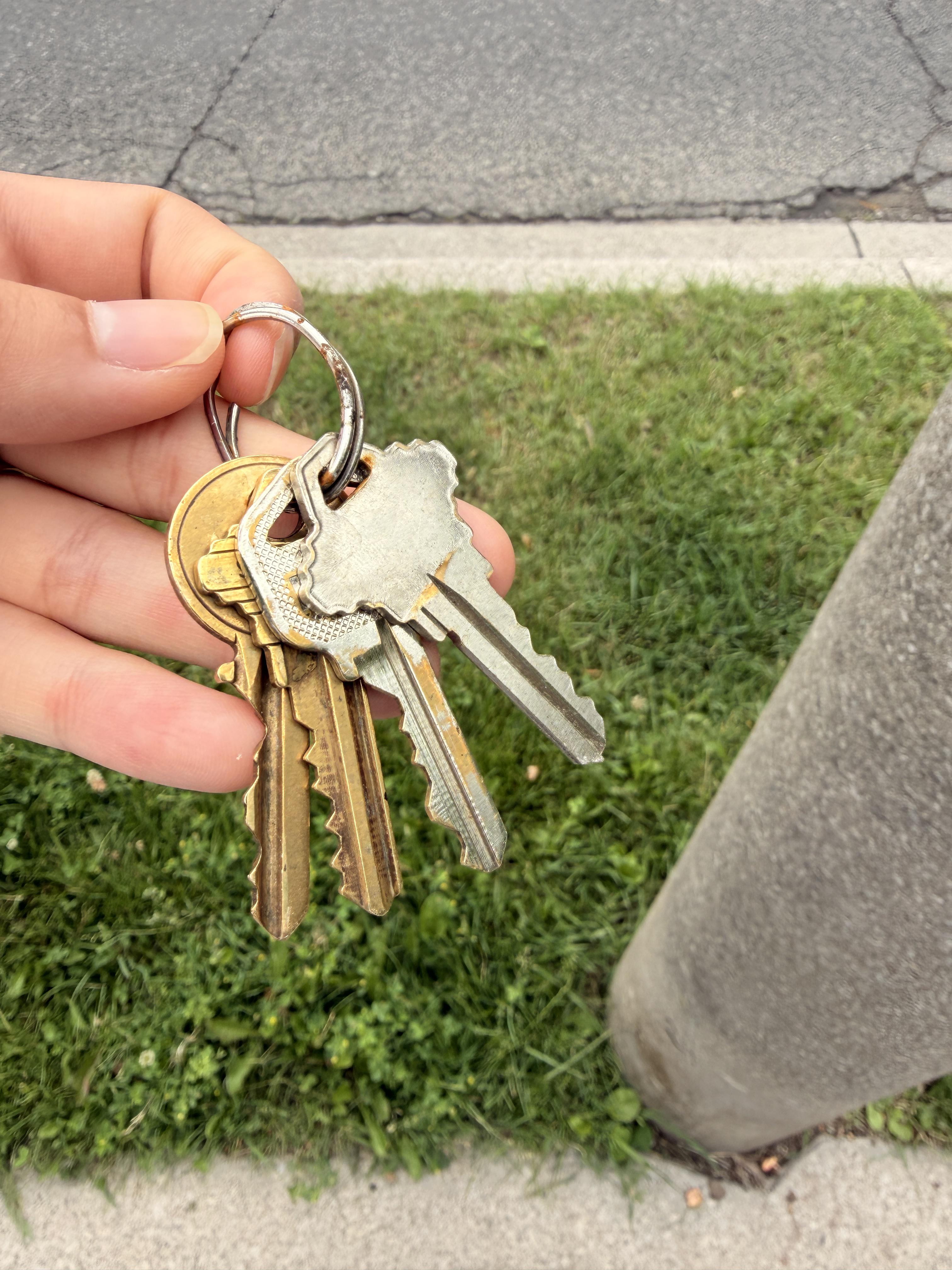 Found keys