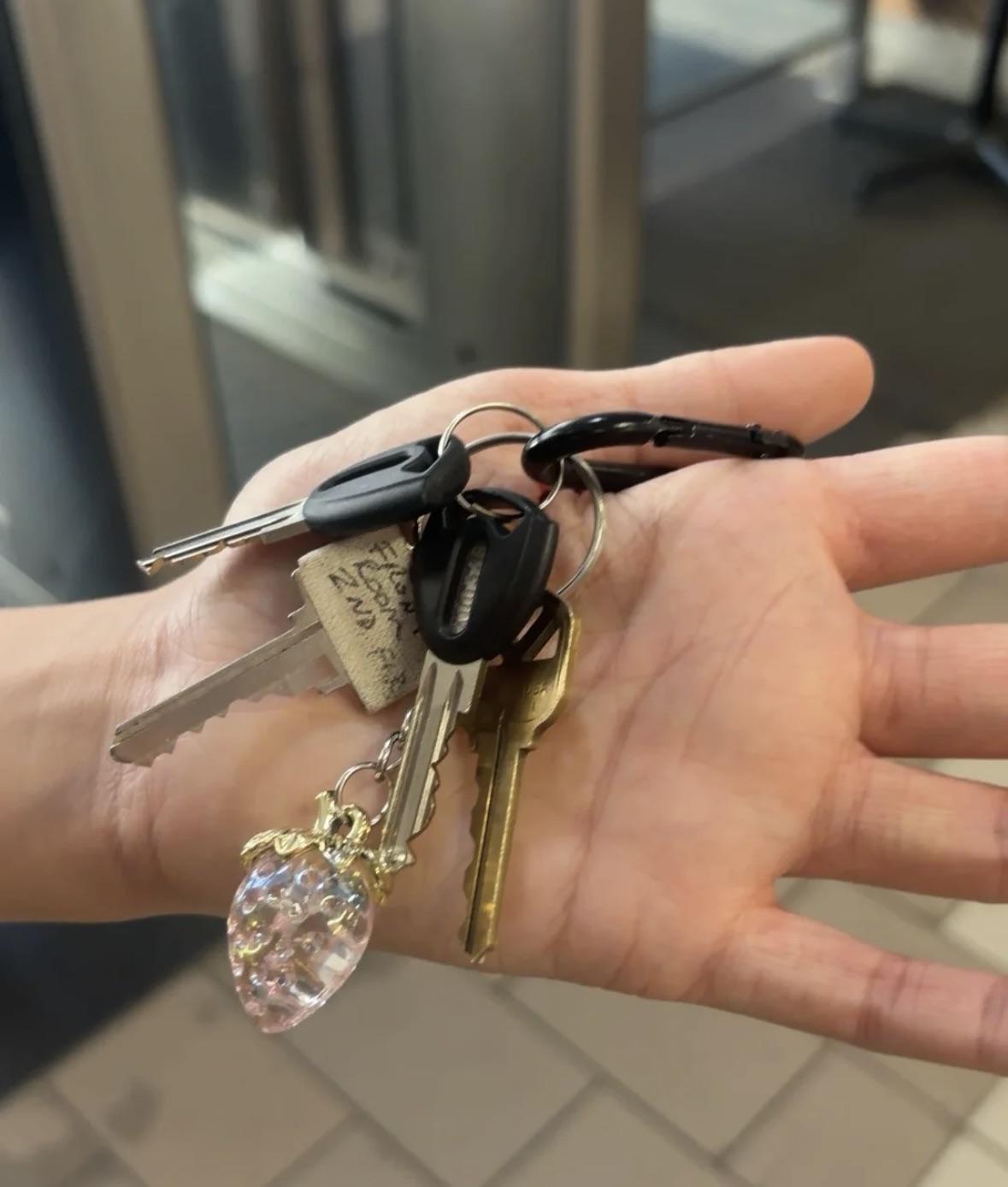 Found keys