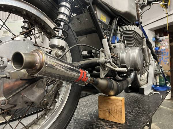 Lost motorcycle part