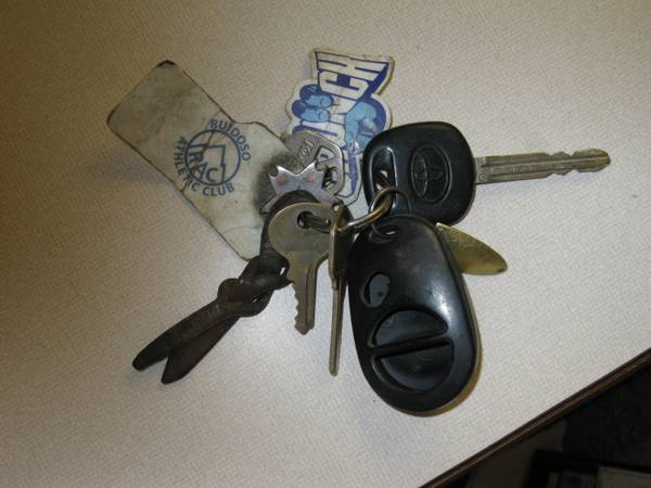 Found keys