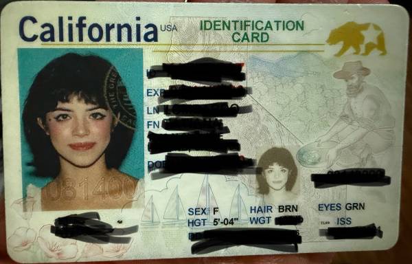 Found ID in Los Angeles