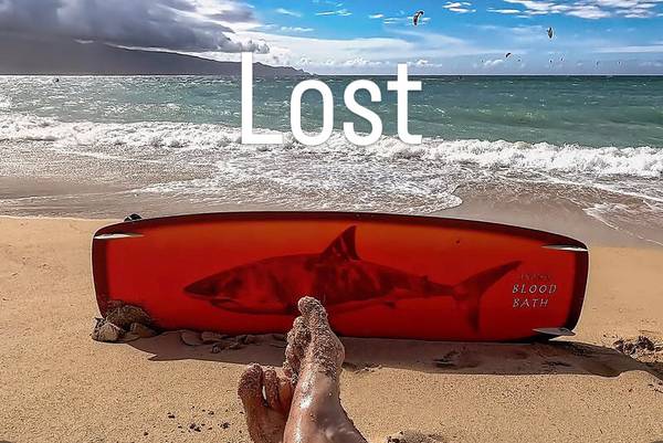 Lost sports equipment