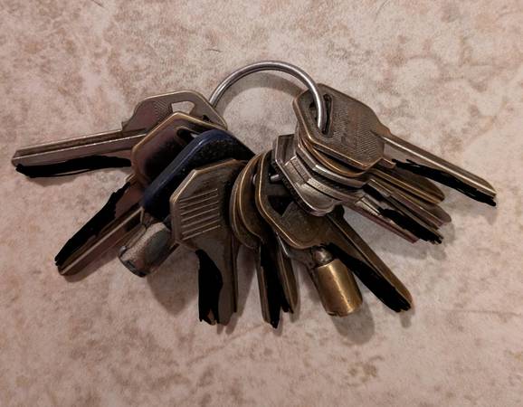 Found keys