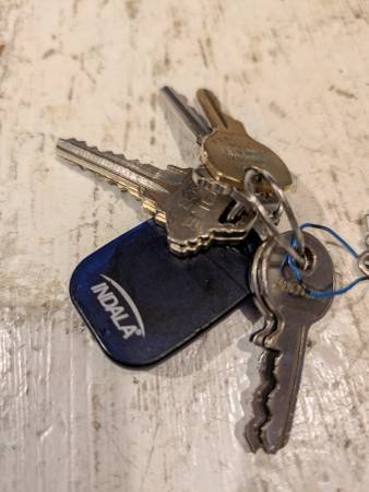 Found keys