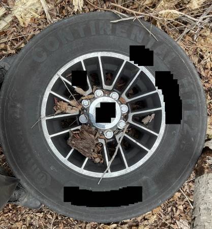 Found Tire in Duluth