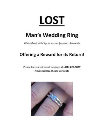 Lost Ring in Medford