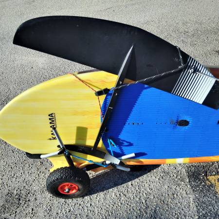 Lost surfboard