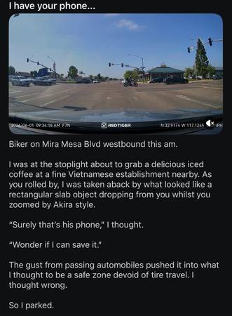 Found phone