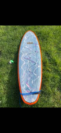 Lost surfboard