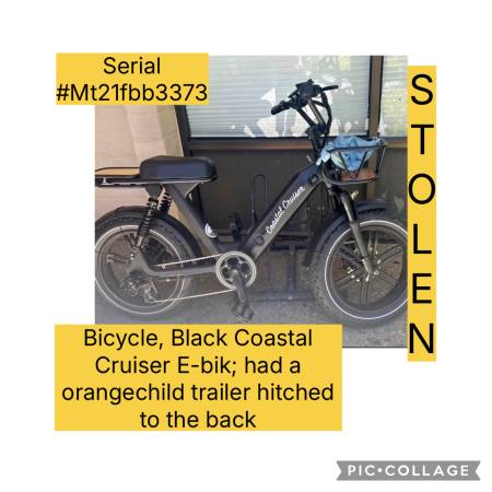 Lost Bike in Elk Grove