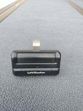 Lost garage door remote
