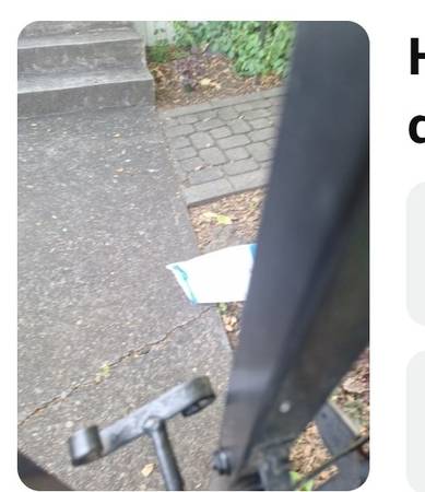 Lost package