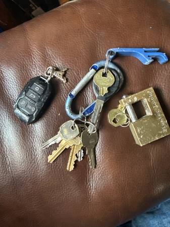 Found keys