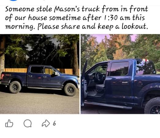 Lost truck