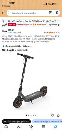Lost scooter