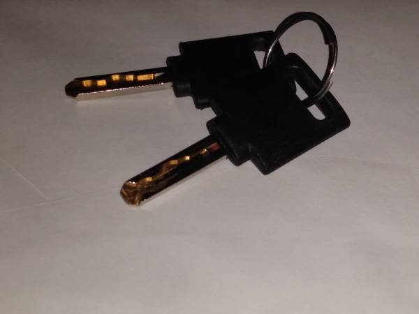 Found keys