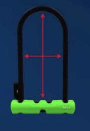 Lost bike lock