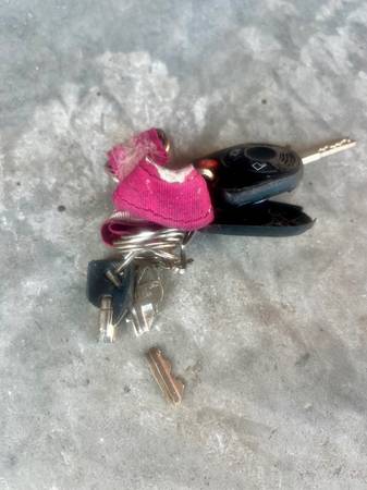 Found keys