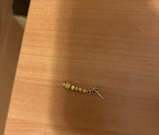 Lost earring