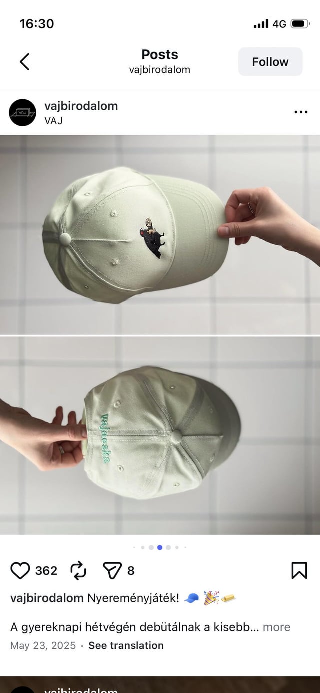 Lost hat