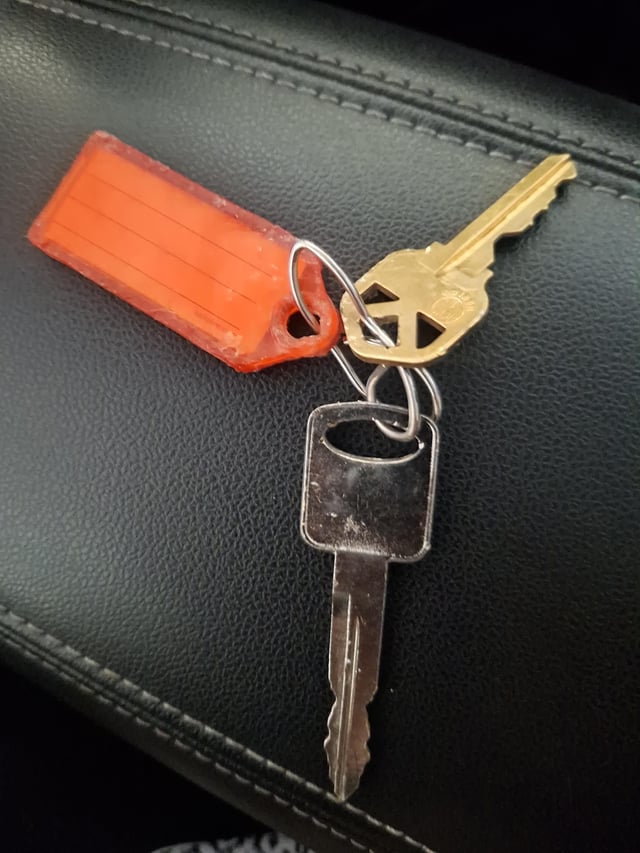 Found keys