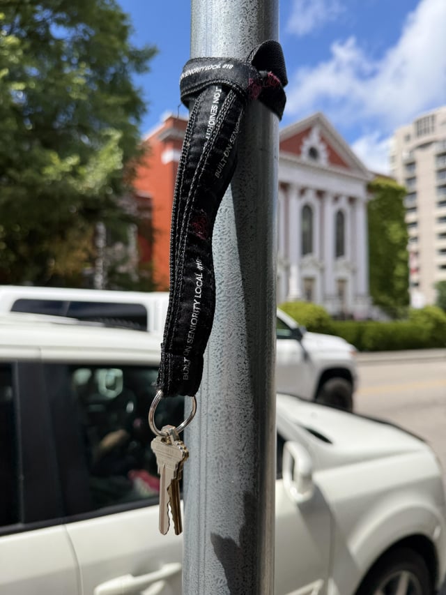 Found keys