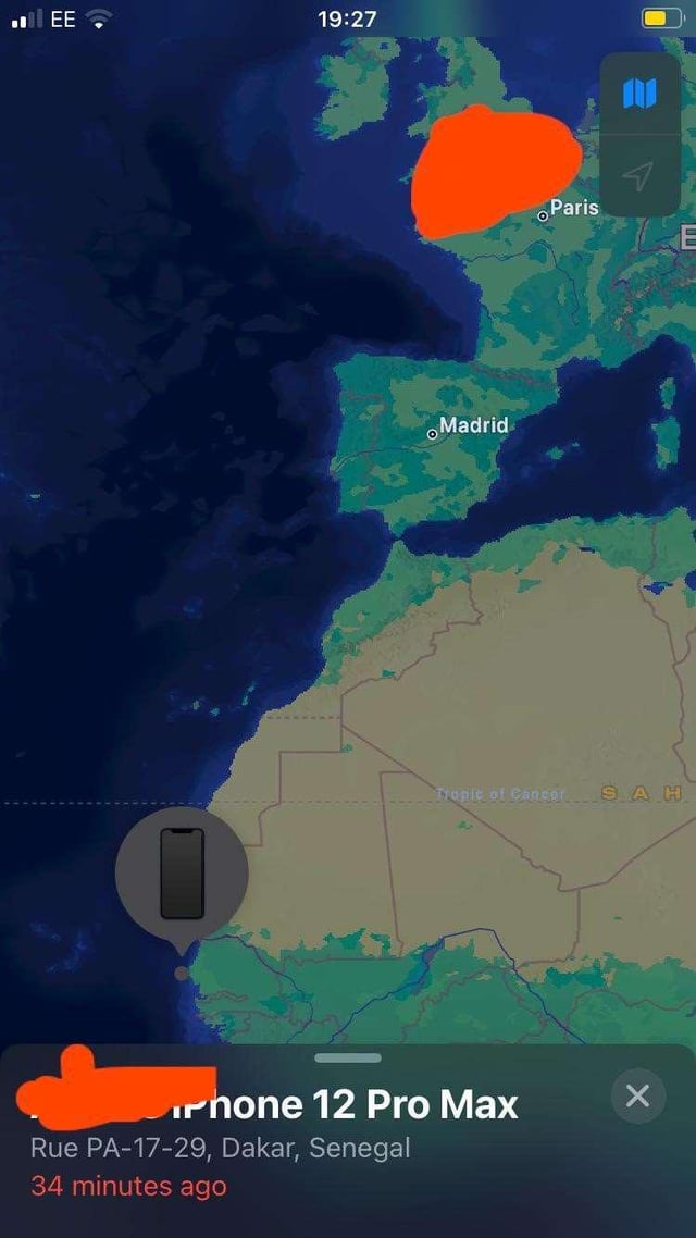 Lost Phone in Dakar