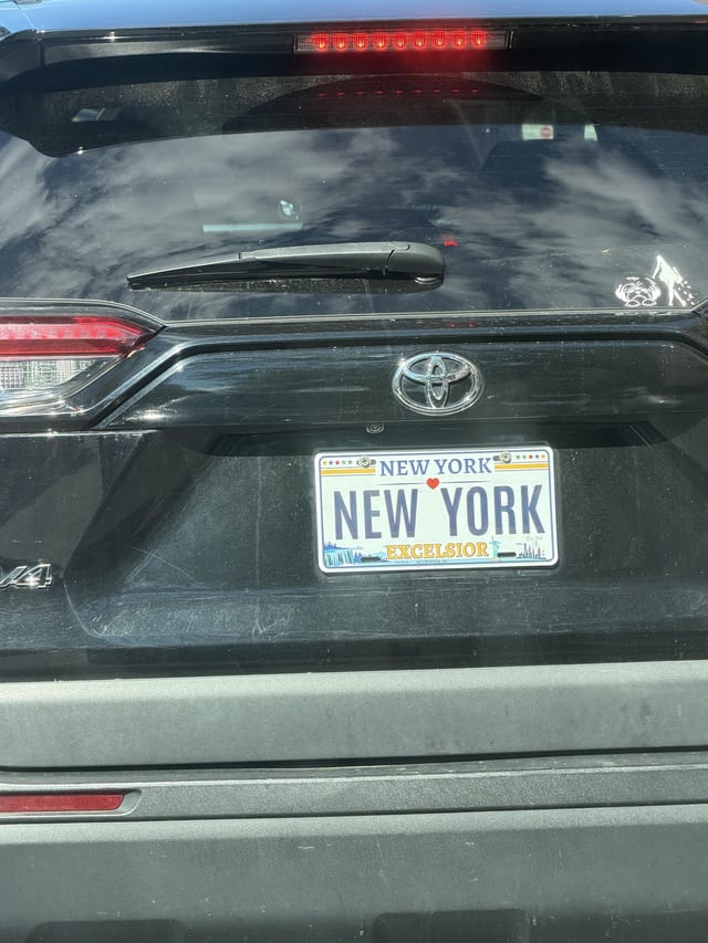 Found license plate