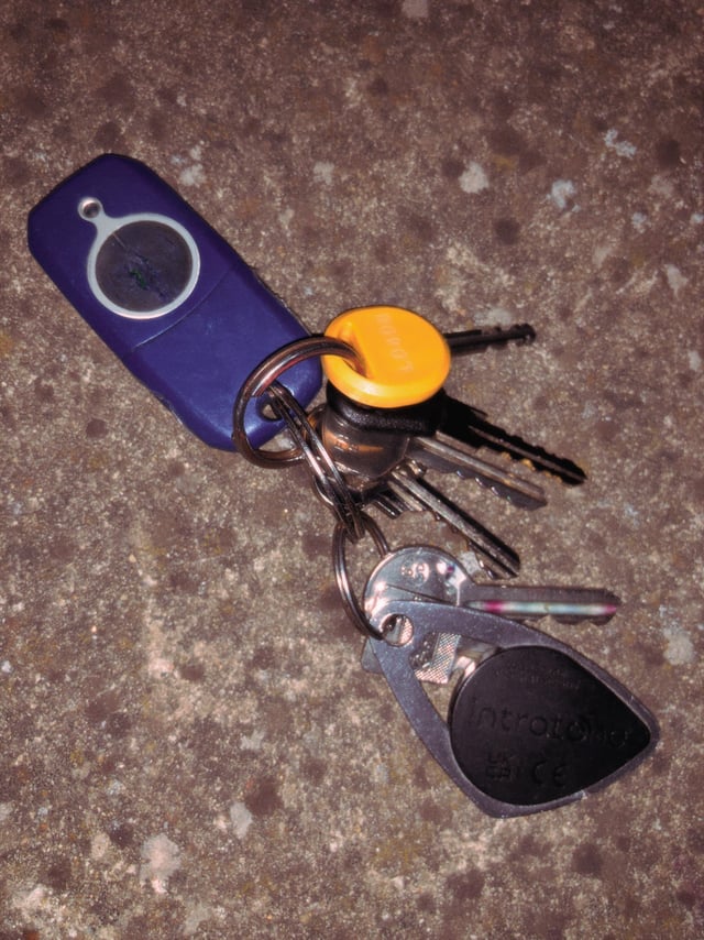 Found keys