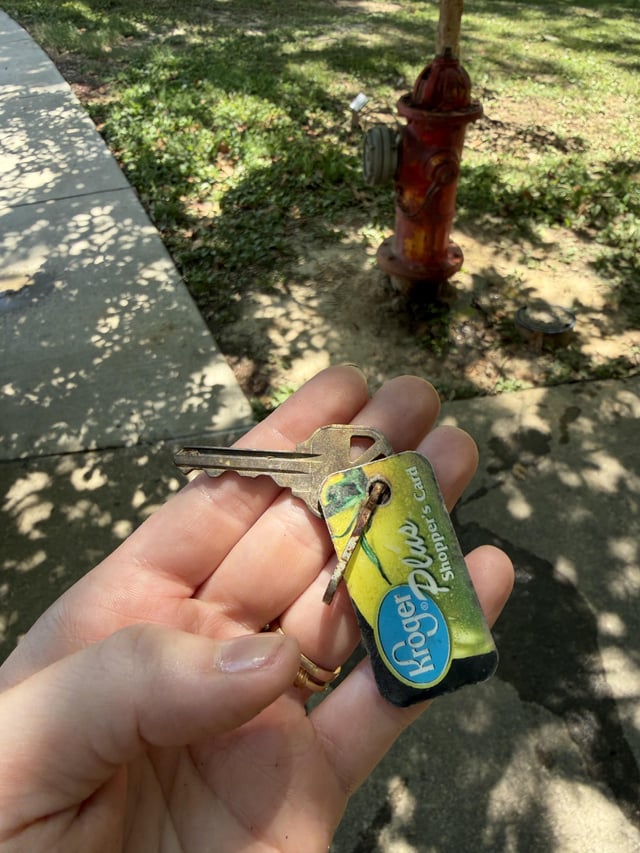 Found keys