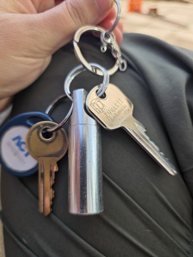 Found keys