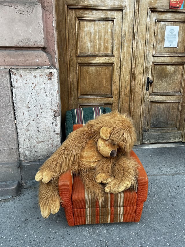 Found plush toy