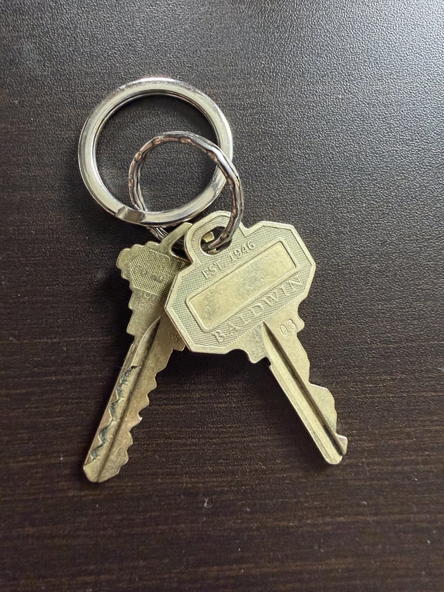 Found keys