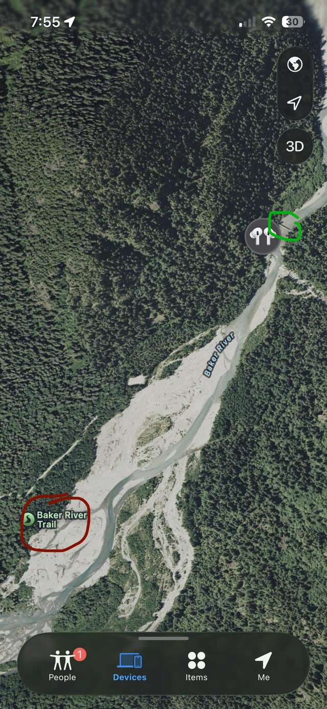 Lost Headphone in Baker Lake