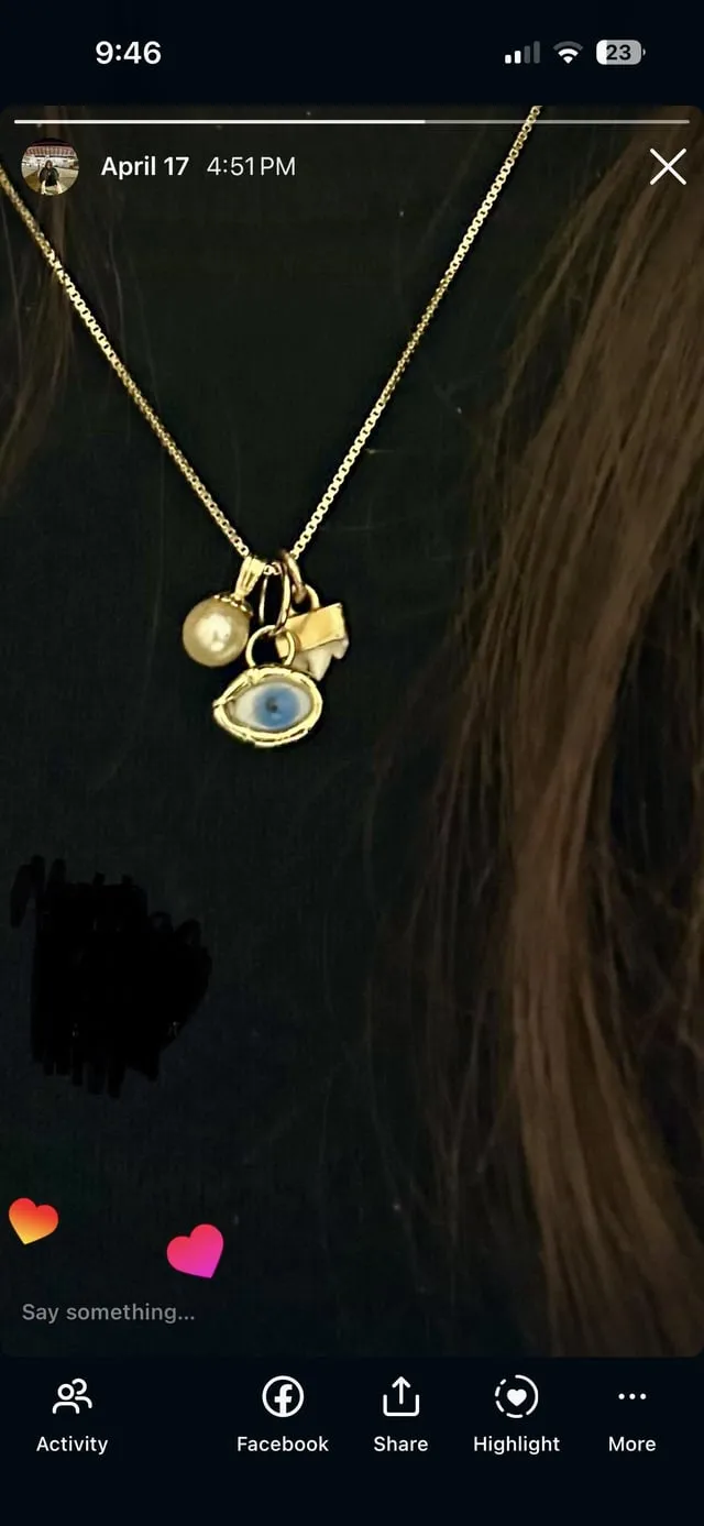 Lost necklace