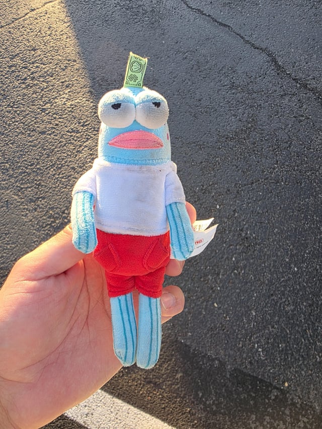 Found plushie