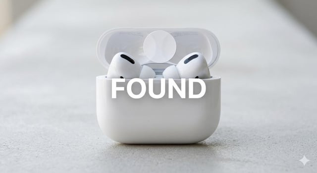 Found Airpods in Sunnyvale