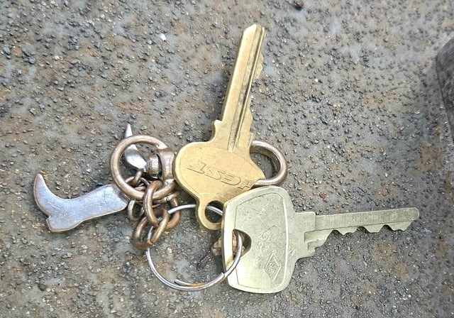 Found keys