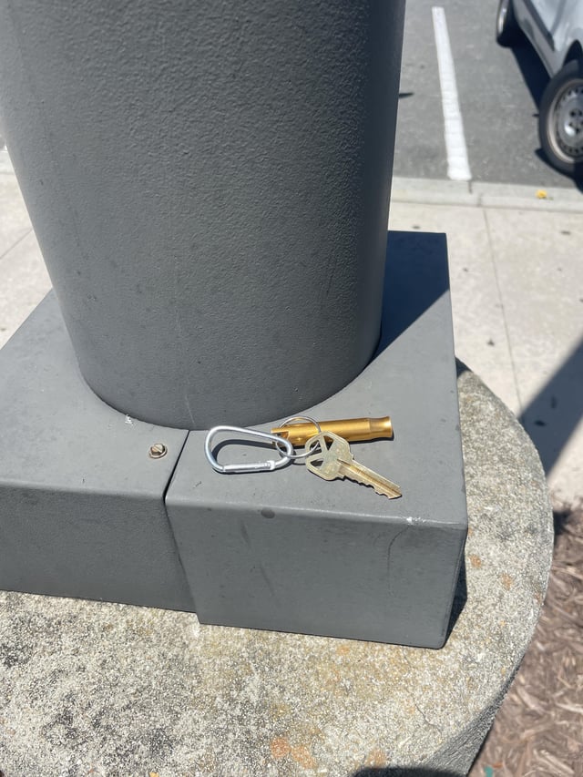 Found keys