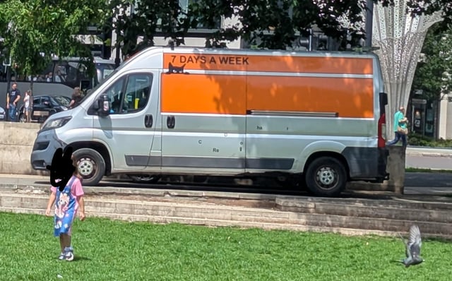 Lost van